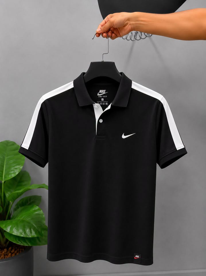 NIKE POLO T-SHIRT(black)