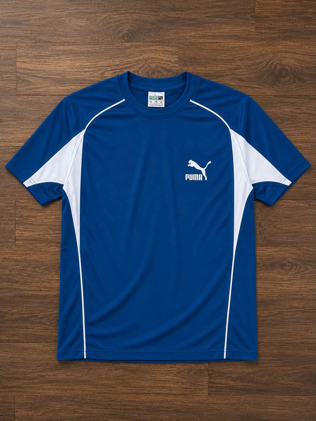 PU JERSEY T-SHIRT(blue)