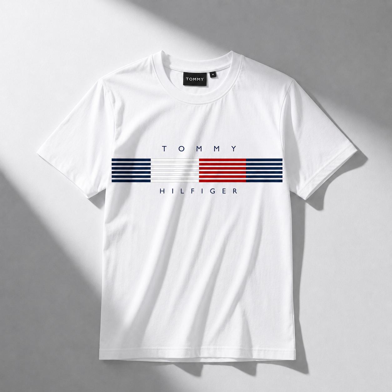 TM STRIPED COTTON(White)