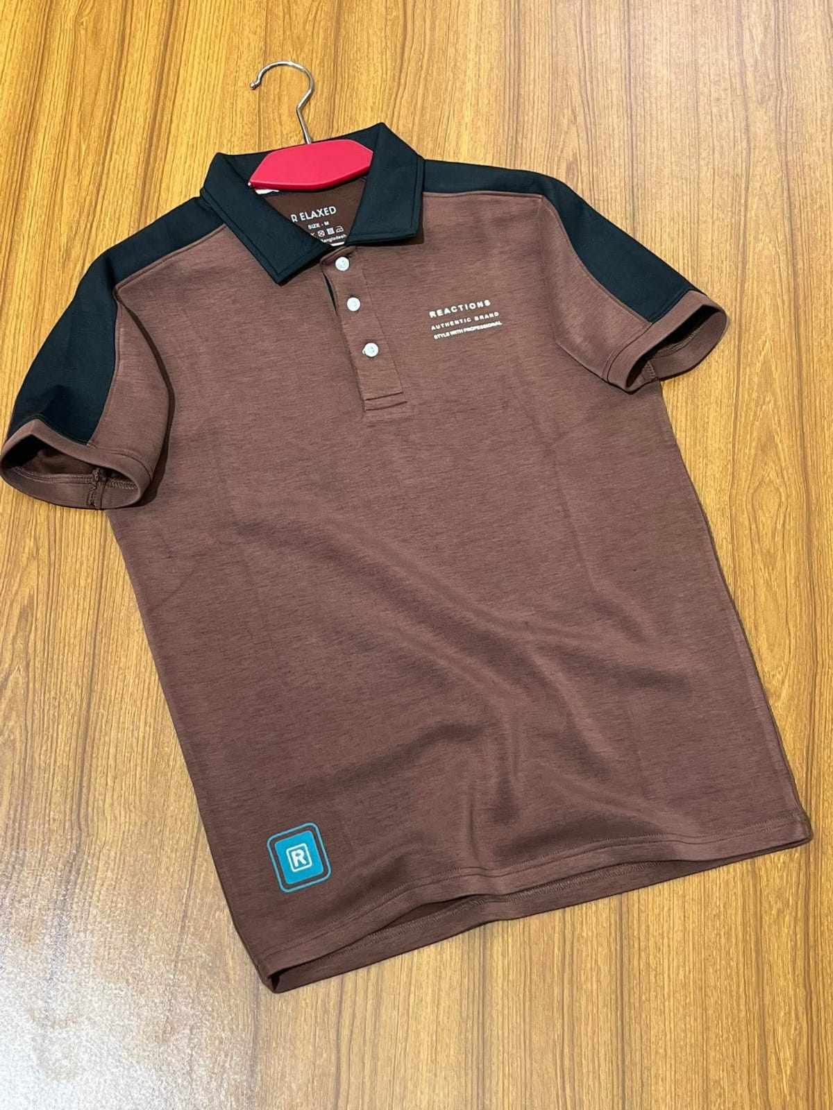 CHINA INTERLOCK POLO(brown)